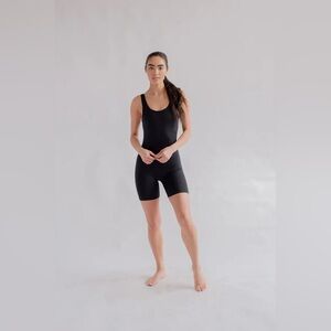 Girlfriend Collective Bike Unitard - Women's Navy Blue